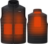 Thermrup premium verwarmde bodywarmer in zwart