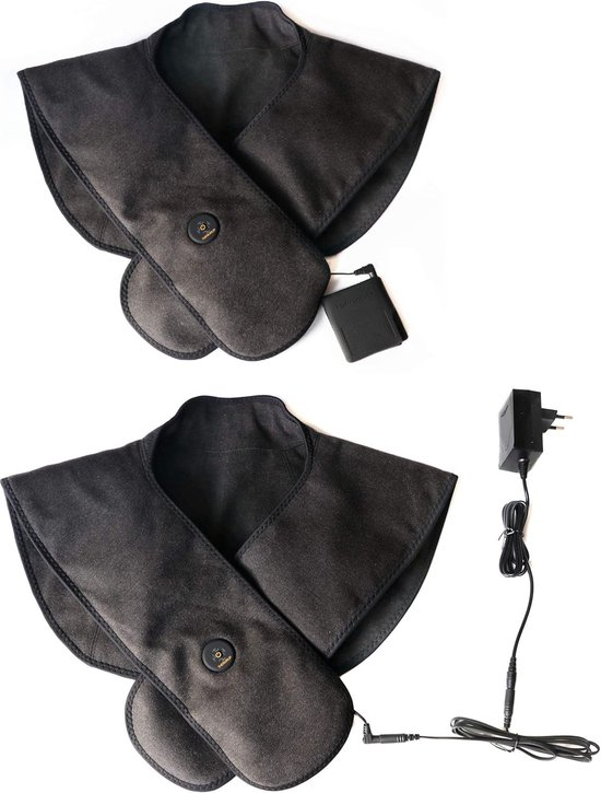 Nek- en schouderkussen met accu en netadapter