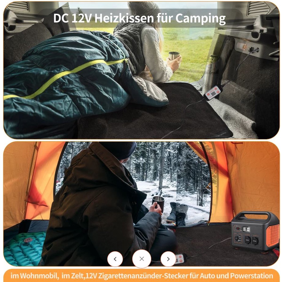 Leveringsomvang van de Thermrup HK612 warmtedeken