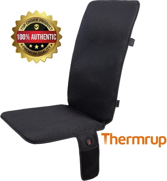 Thermrup Camping Heat Seat L infrarood verwarmd zitkussen in zwart